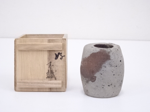 JAPANESE TEA CEREMONY / UNGLAZED FUTAOKI LID REST